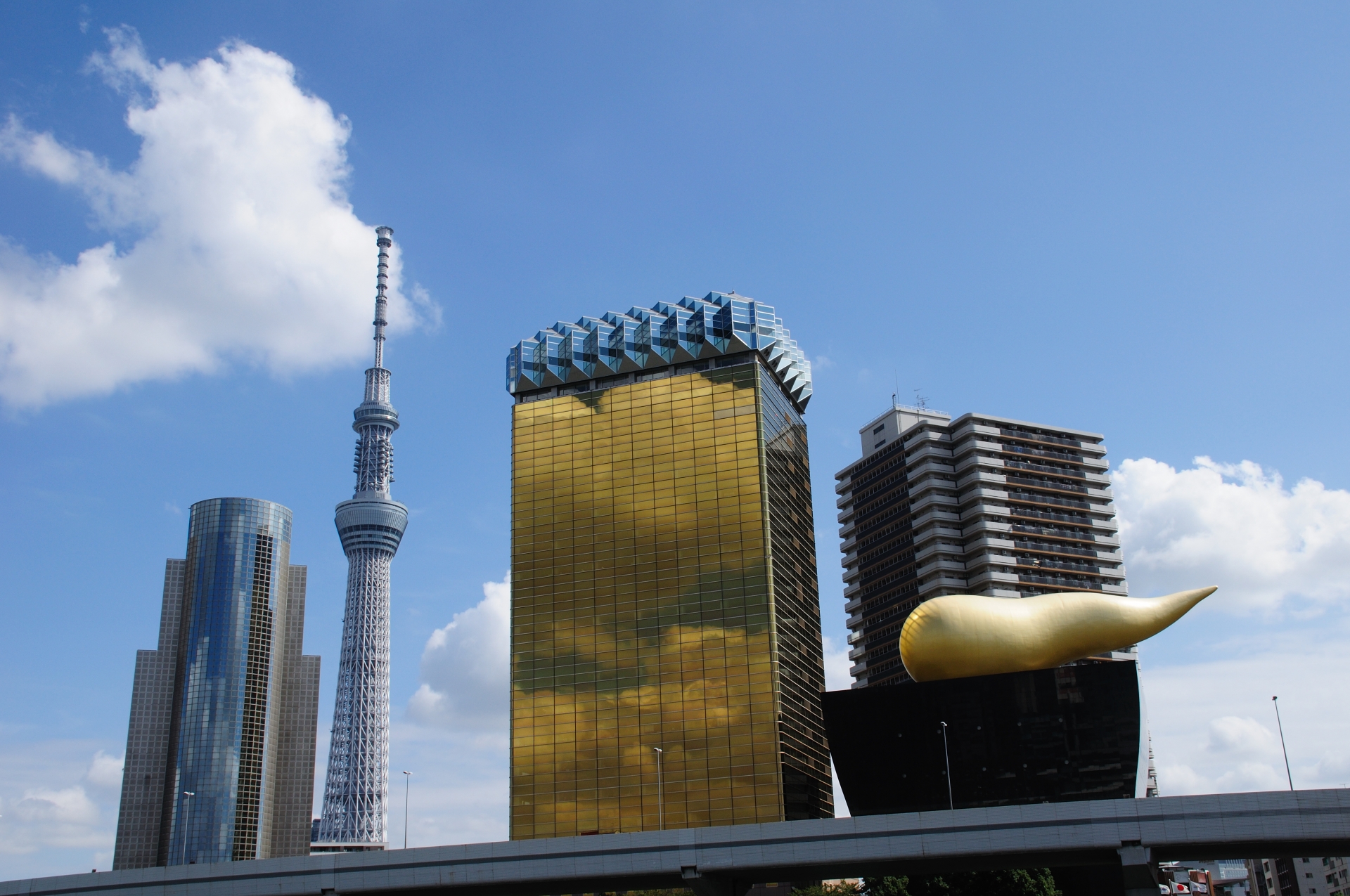 東京スカイツリーと墨田区の風景